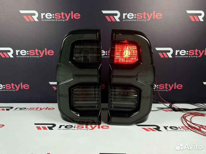 Стопы Toyota Hilux PickUp с16г Ст 20г Дымчатые