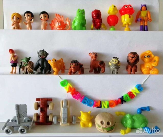 Киндер. Томбола Чупа-чупс игрушки из 90-х