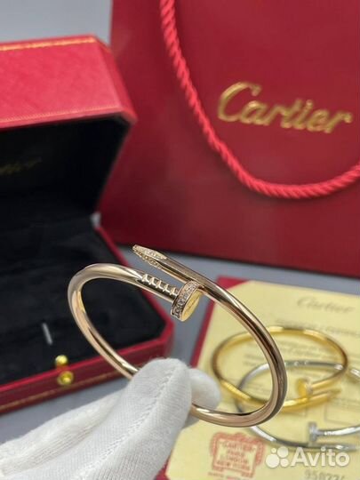 Браслет cartier гвоздь