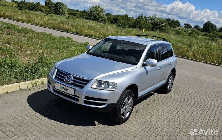 Volkswagen Touareg 2.5 AT, 2004, 280 000 км