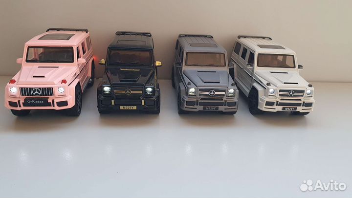 Модель 1:24 мерседес гелендваген металл