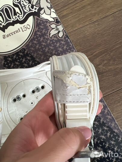 Сноуборд 150 и крепления