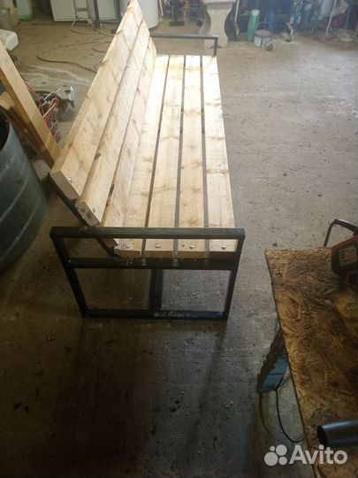 Скамейка лавочка садовая