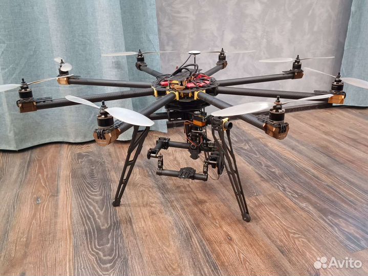 Октокоптер, квадрокоптер