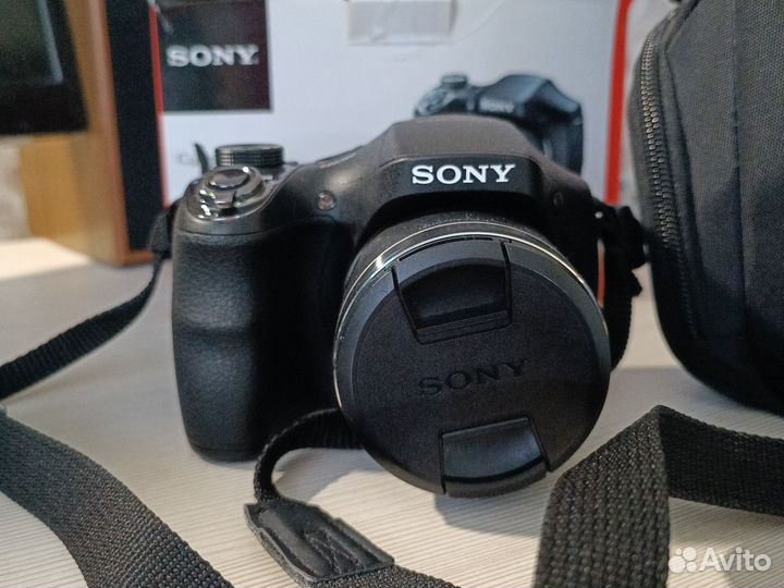 Sony фотоаппарат Cyber-shot DSC-H300, черный