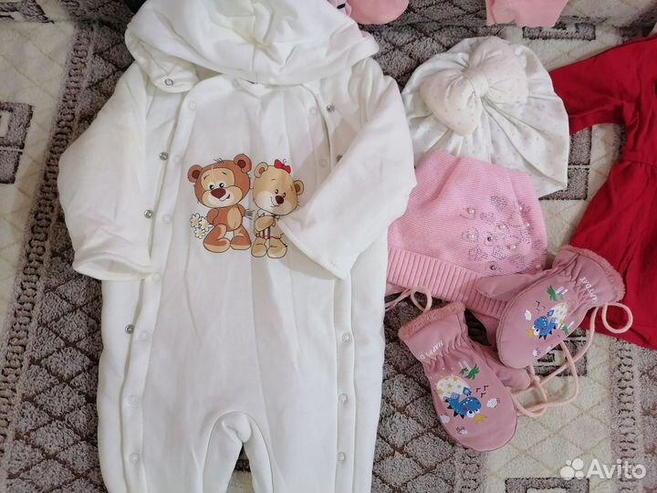 Пакет вещей для девочки до 1.3лет