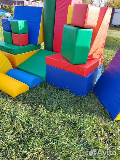 Детская игровая модульная мягкая