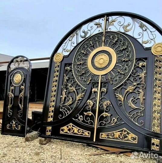 Ворота в Махачкале современные