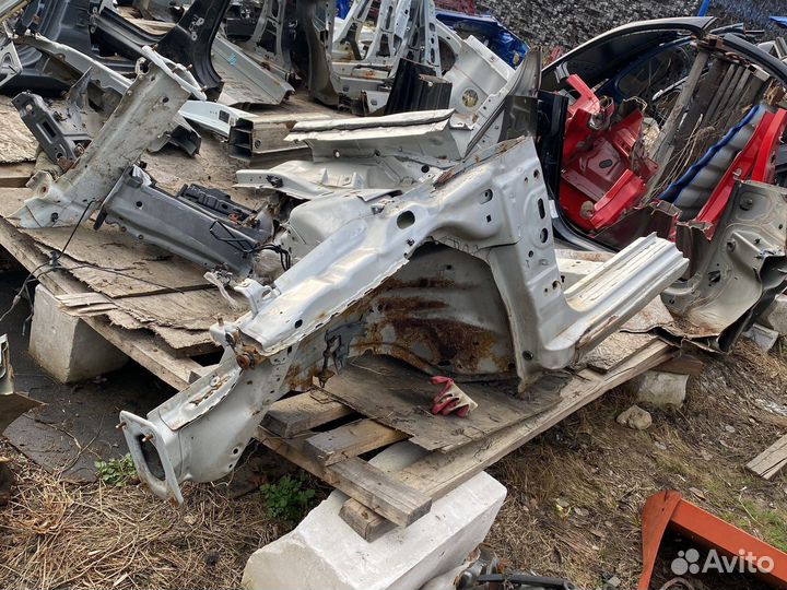 Четверть лонжерон передний левый Ford Mondeo 4