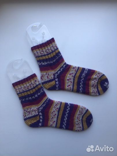 Носки вязаные
