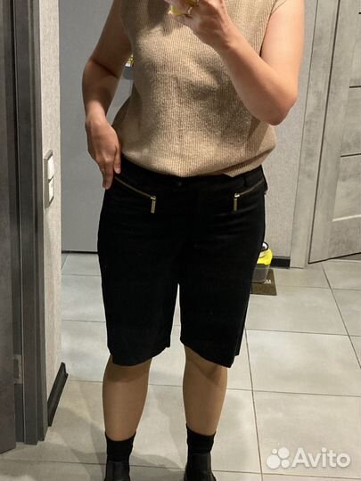 Шорты женские черые Michael Kors