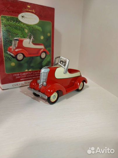 Елочные игрушки Kiddie car hallmark