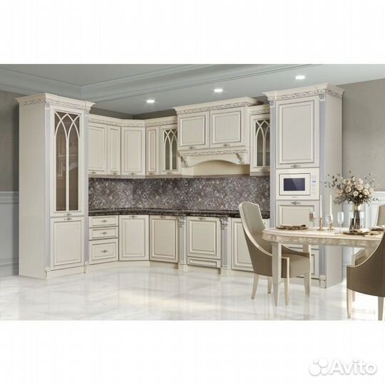 Кухня 2,90м, фасады мдф эмаль, цена за всю кухню