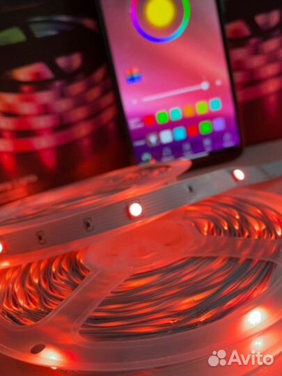 5 10 15 метров RGB светодиодная лента