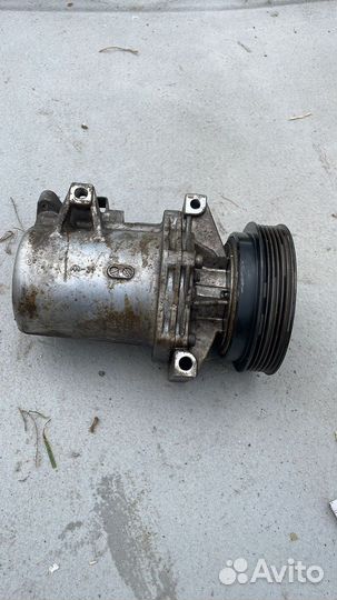 Компрессор кондиционера renault logan 2