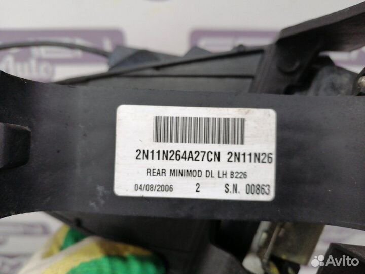 Замок двери задний левый Ford Fusion CBK 2002-2012