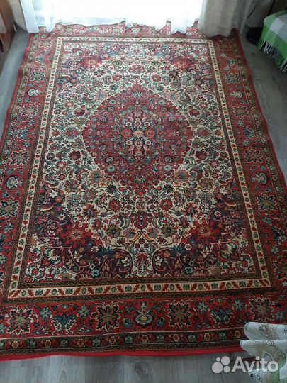 Ковер 100 шерстяной, размер 2 на 3 м СССР