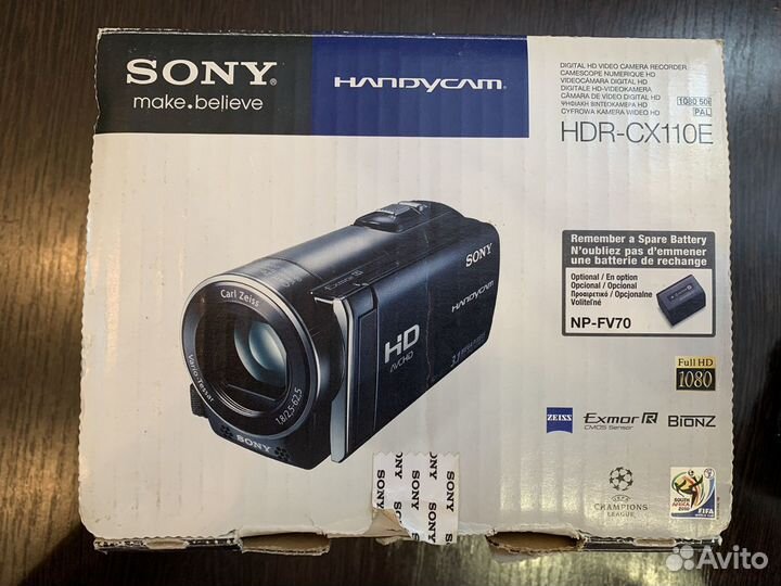 Видеокамера Sony HDR-CX110e
