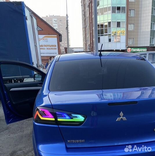 RGB LED тюнинг фонари Mitsubishi Lancer X