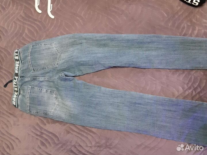 Джинсы для мальчика 158