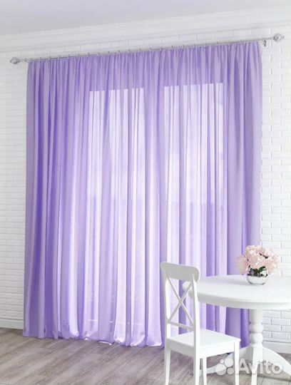 Новая штора тюль вуаль