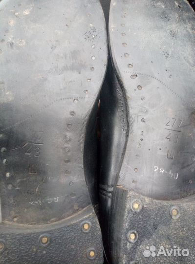 Офицерские хромовые сапоги