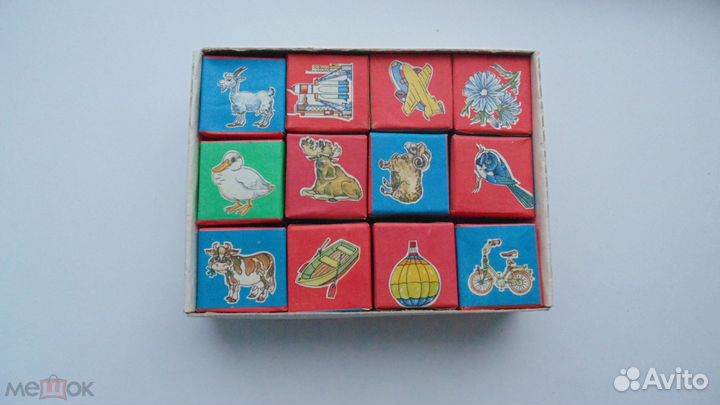 Детские кубики Что вокруг