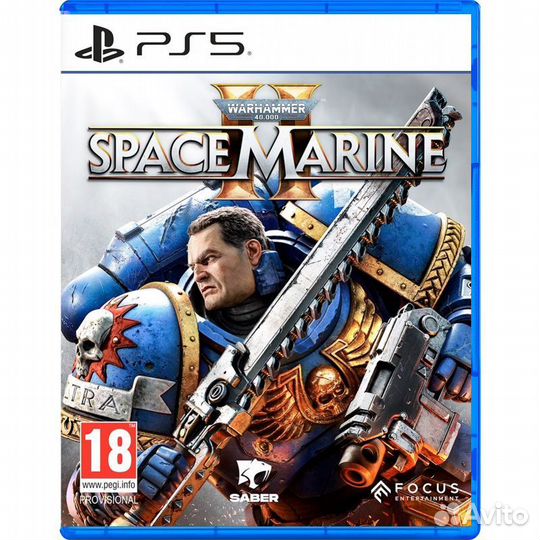 Warhammer 40.000 space marine 2 ps5 диск