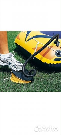 Надувной матрас с насосом