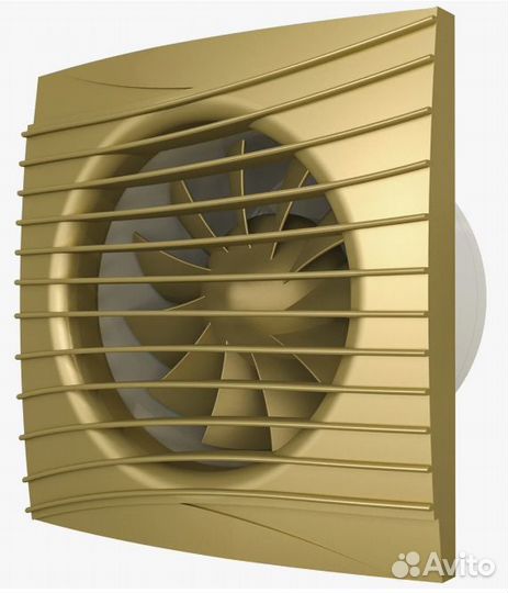 Вентилятор вытяжной DiCiTi Silent 5C, champagne 10