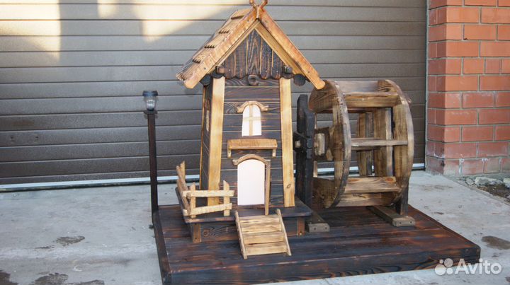 Мельница декоративная для сада