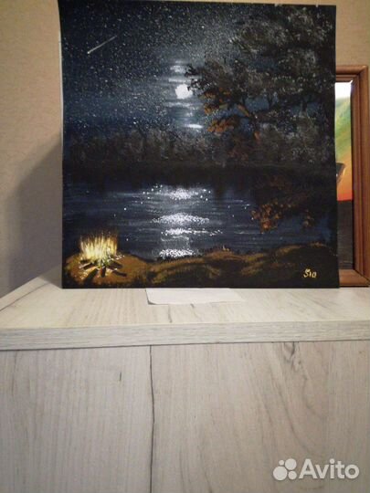 Картина Лунная ночь Волшебства