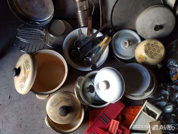 Посуда разная