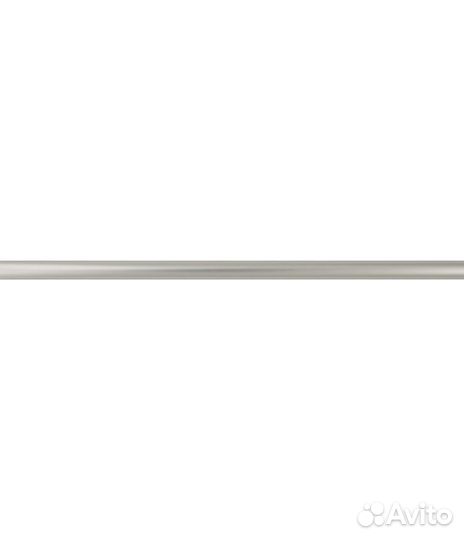 Шина для кованого карниза д.19мм серебро матовое