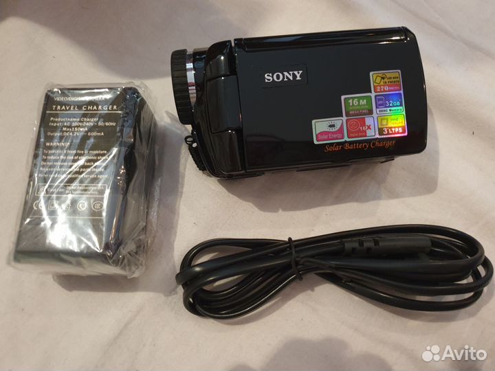 Видеокамера Sony digital 16X новая