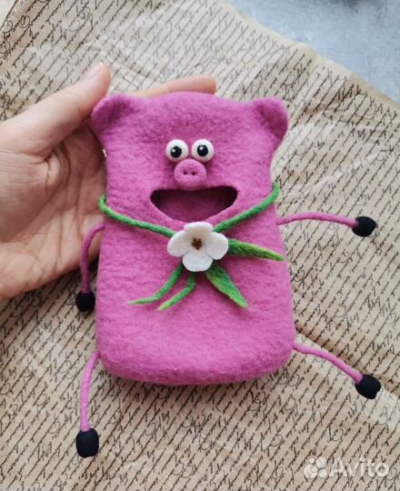 Прикольная свинья-копилка 