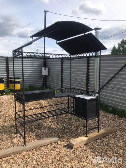 Кованый мангал