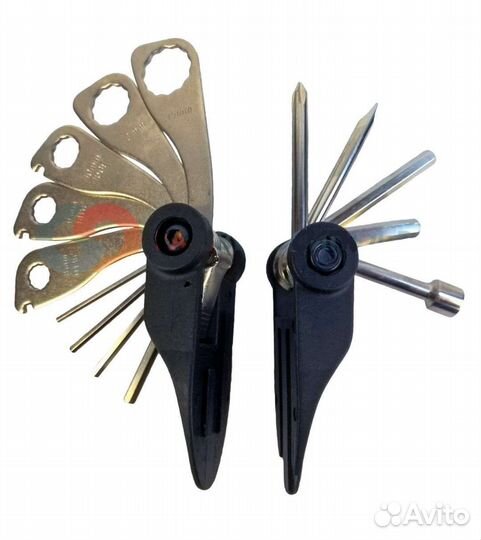 Мультитул для велосипеда: Набор ключей: шестигранн