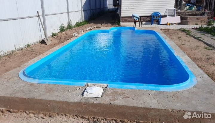 Пластиковый бассейн
