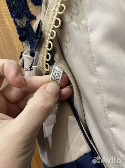 Вечернее платье в пол 48-50