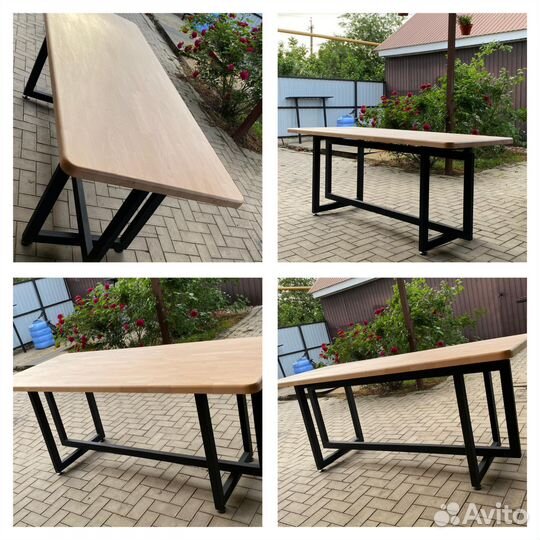 Стол из массива бука