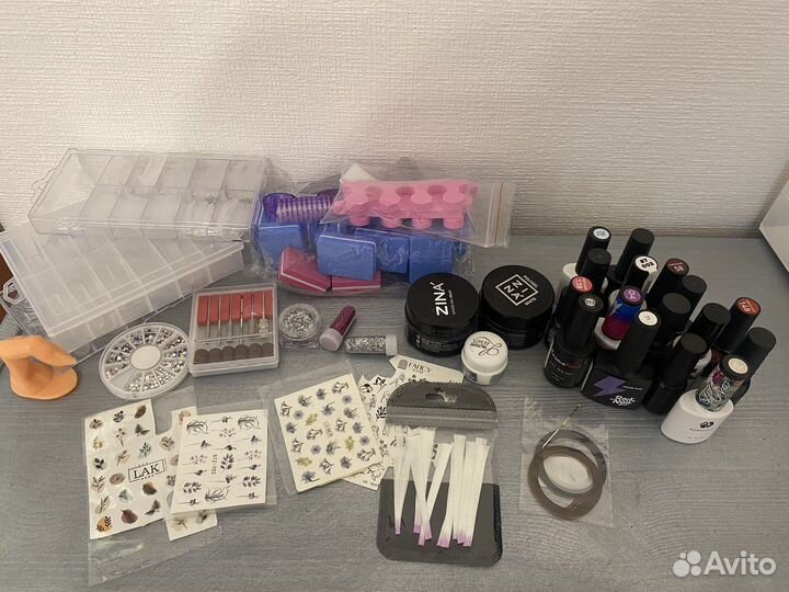 Гель лаки и типсы