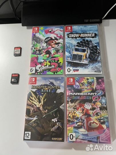 Игры для nintendo switch картриджи