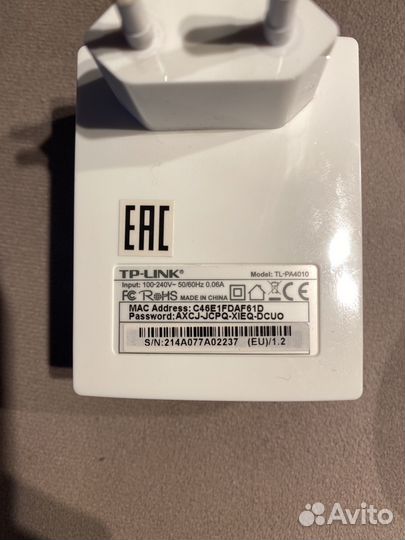 Tp-link поверлайн с 8 жильными патч кордами