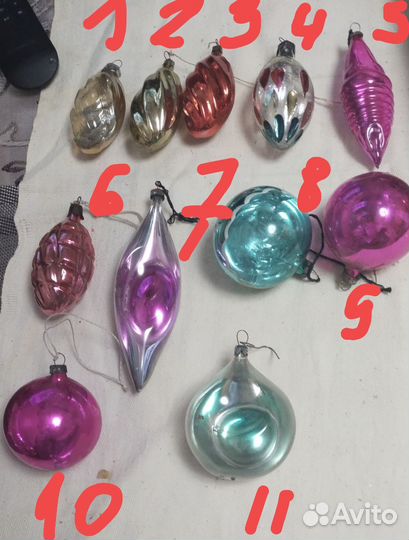 Новогодние игрушки СССР