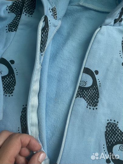 Комбинезон теплый 80