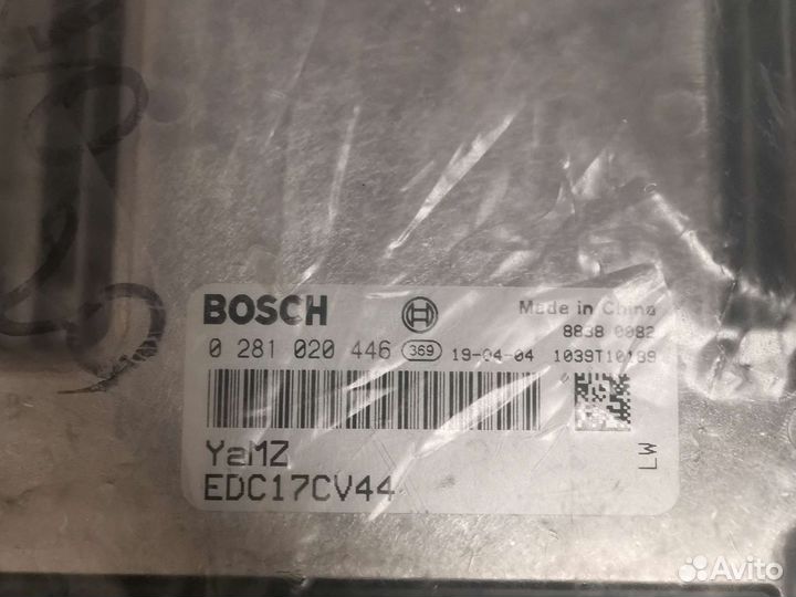 Блок управления двс Bosch 0281020446
