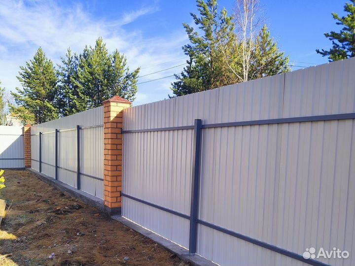 Строительство заборов под ключ