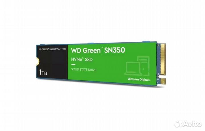 SSD 1Tb M.2 2280 Western Digital WD Green NVMe