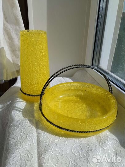 Набор Сочи 80х,Чашка на подносе Англия